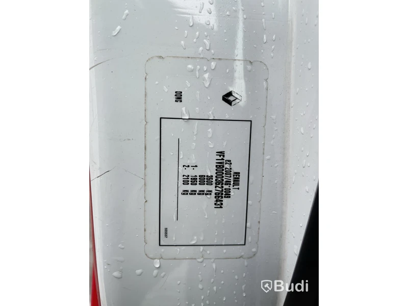 Lätt lastbil Renault Master -2019 | Bakgavellyft | Nybesiktigad
