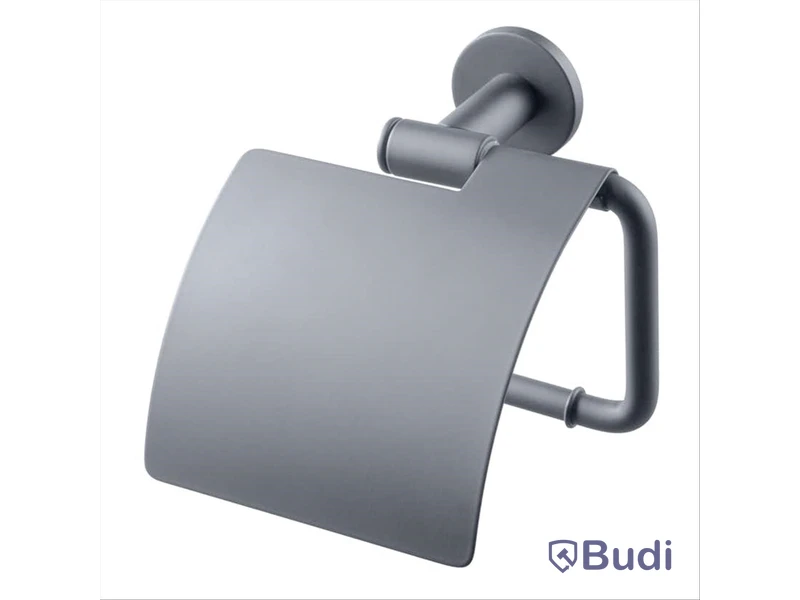 Toalettpappershållare med lock Tapwell, TA236 Ascot grey