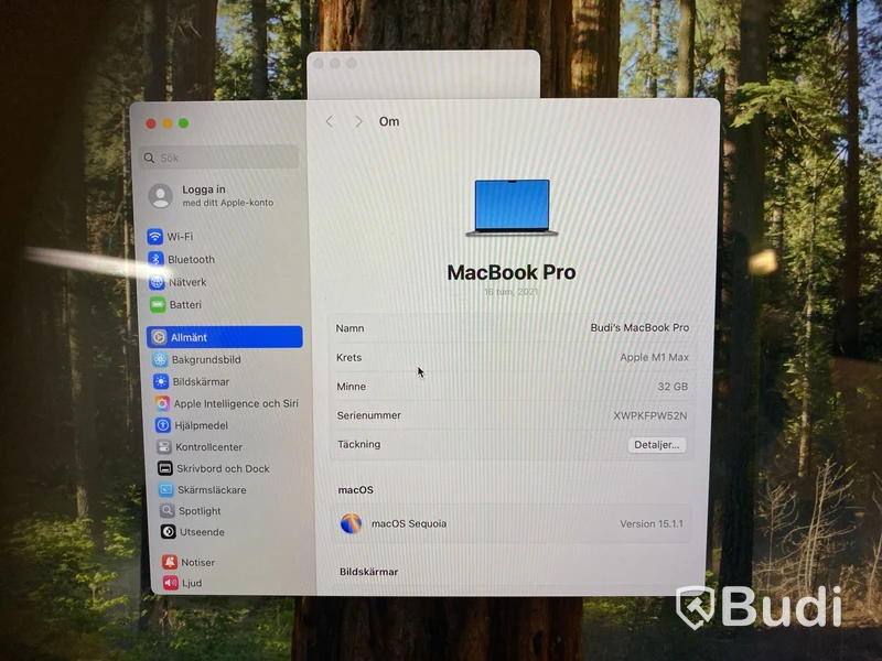 Macbook Pro 16" M1 Max 32GB (2021)