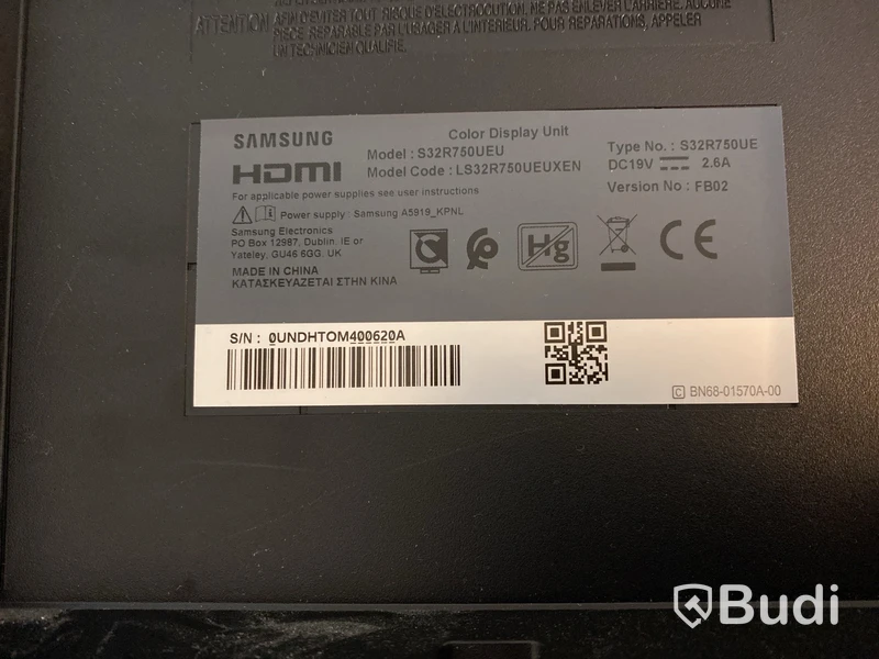 Samsung datorskärm 32-tum