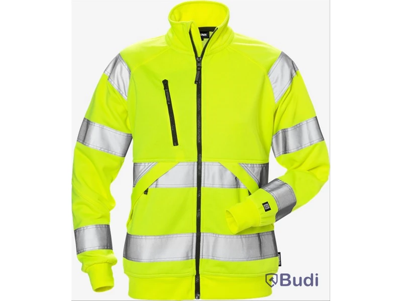2 st. Varsel sweatshirt-jacka Fristads, dam, stl. S, 7427 SHV
