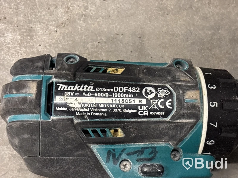 4 st batterimaskiner Makita
