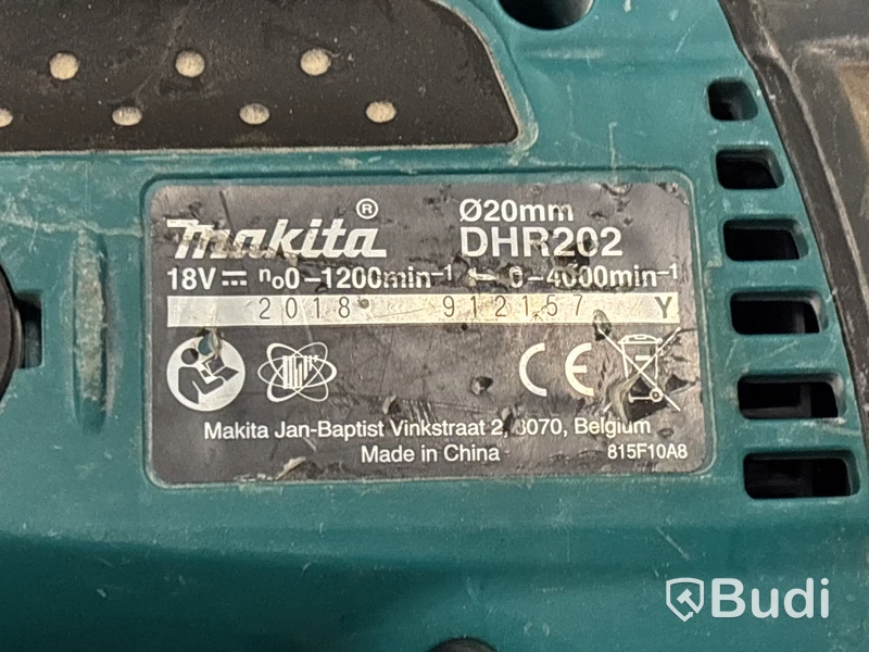 4 st batterimaskiner Makita