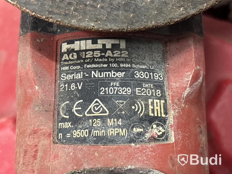 5 st elhandverktyg Hilti