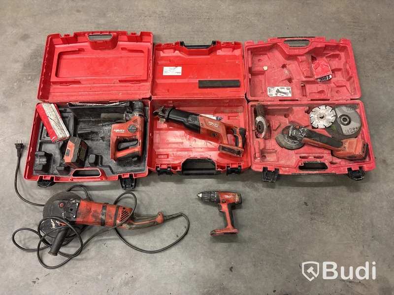 5 st elhandverktyg Hilti