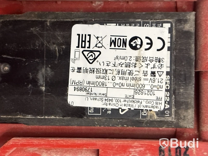 5 st elhandverktyg Hilti