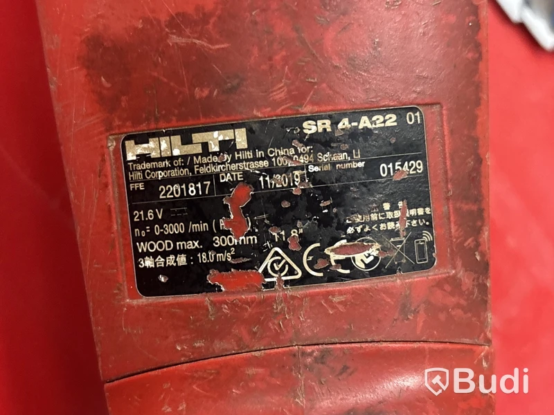 5 st elhandverktyg Hilti