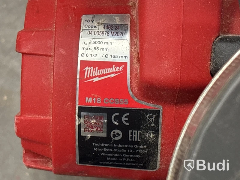 7 st batterimaskiner Milwaukee