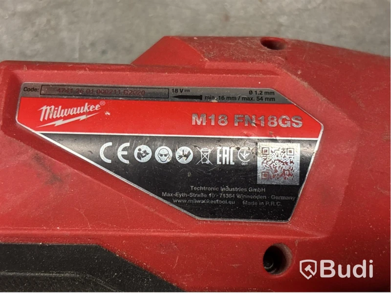3 st batterimaskiner Milwaukee