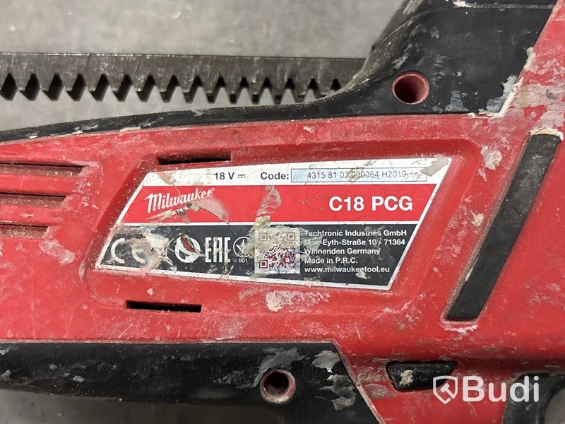 3 st batterimaskiner Milwaukee