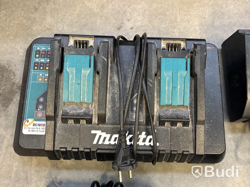 7 st batterimaskiner Makita