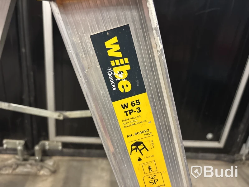 2 st aluminiumbockar Wibe
