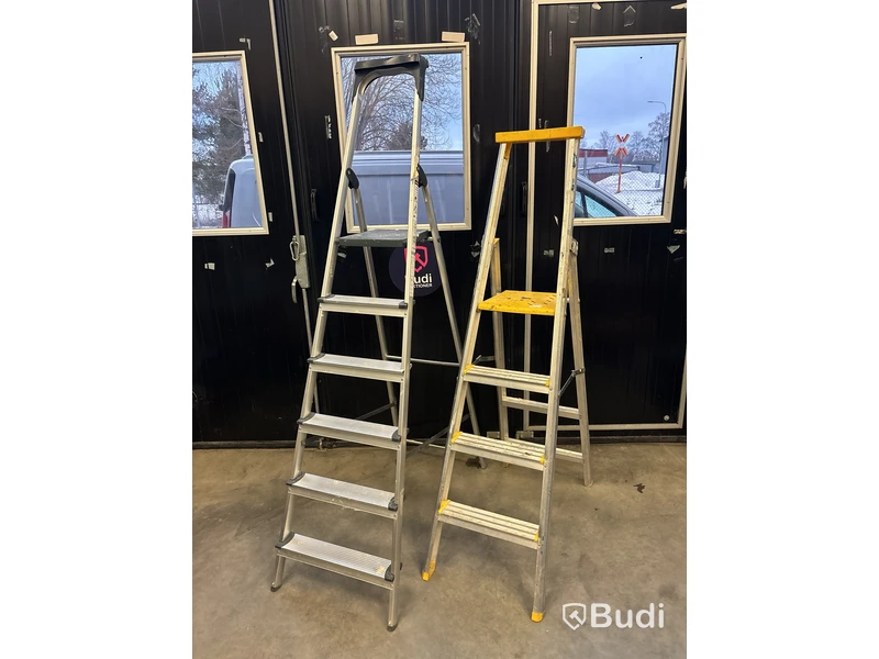 2 st aluminiumstegar Wibe