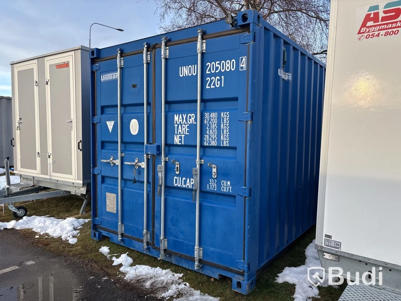 Isolerad 20 fots container | 2016 - inkl. innehåll