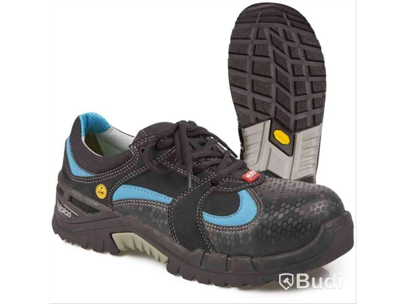 2 st. SKYDDSSKO JALAS 9615 FLOW, DAM S3 SVART/BLÅ STL 40