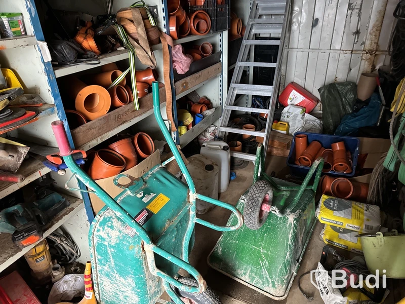 Container, 20 fot inklusive innehåll