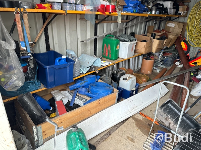 Container, 20 fot inklusive innehåll