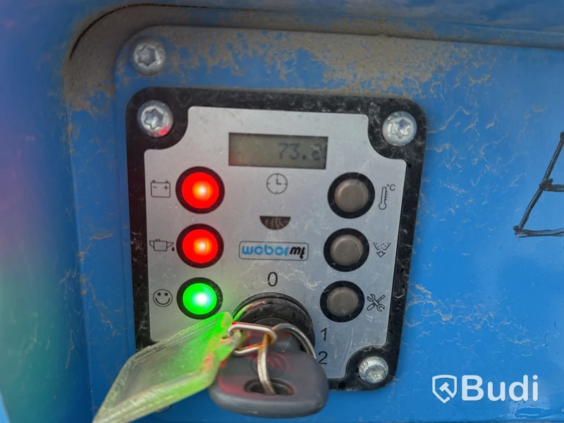 Markvibrator, Weber MT CR 7 MDM - 2023, Mätarställning: 73,8h