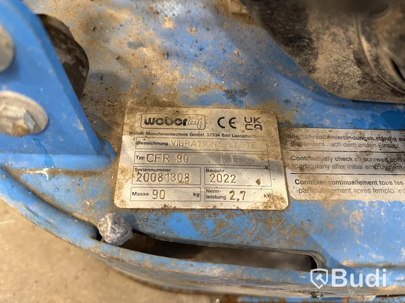 Markvibrator, Weber CFR 90 - 2023