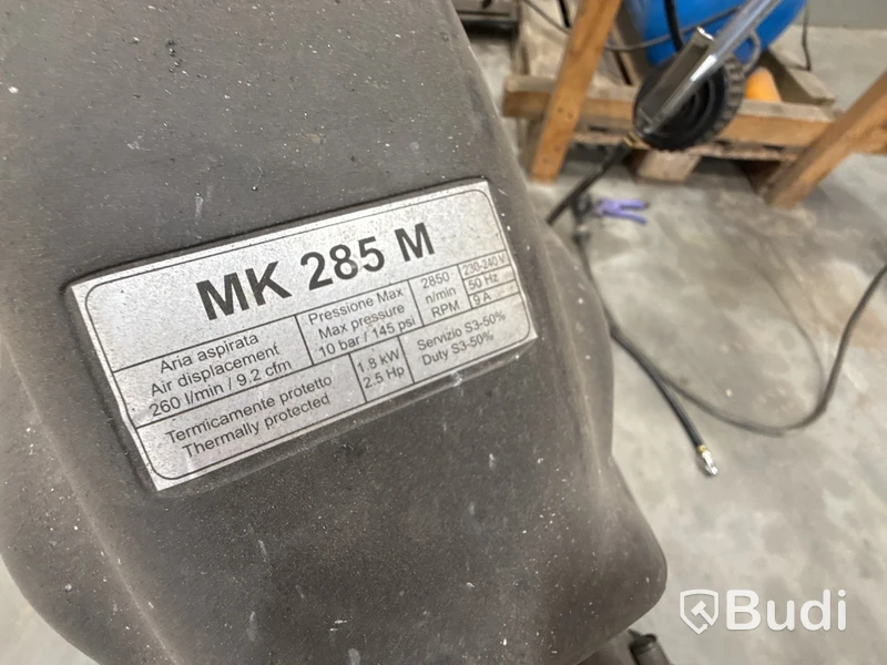 Kompressor, NuAir MK 285 M, 50 Lt tank