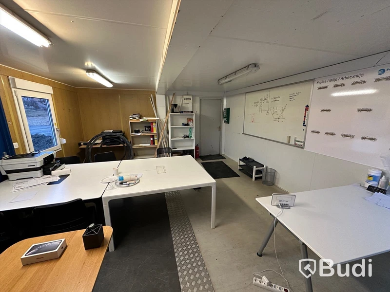 Kontorsmodul Stålmodul Container dubbel Blå  GTX CONTAINEX