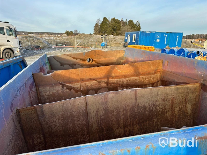 Slam Container Liftdumper för slamavskiljning sedimentering m.m. 2 st