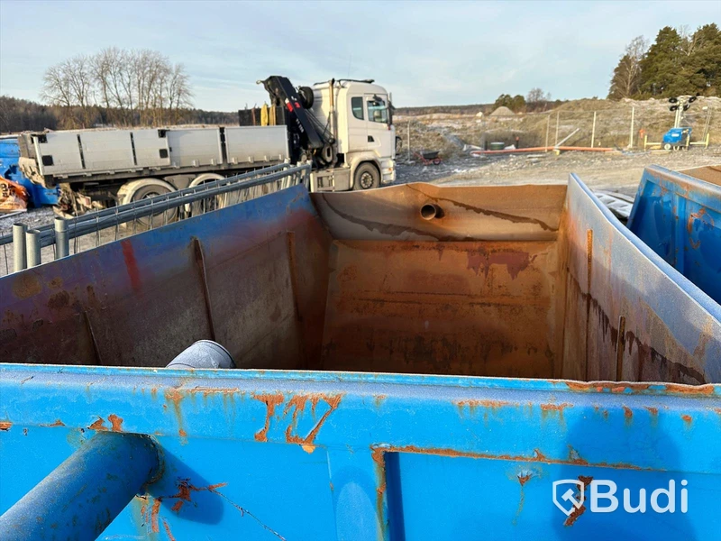 Slam Container Liftdumper för slamavskiljning sedimentering m.m. 2 st