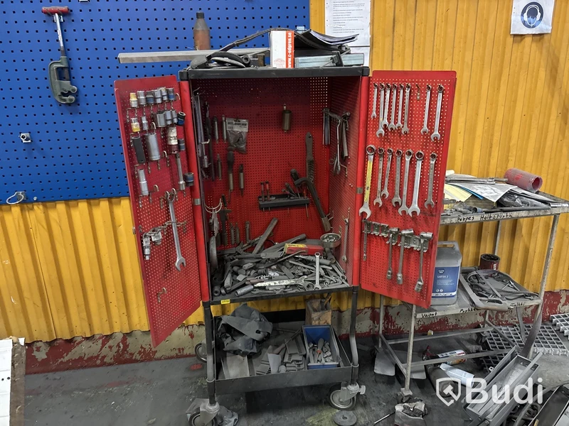 Verktygsvagn IDG-Tools med innehåll