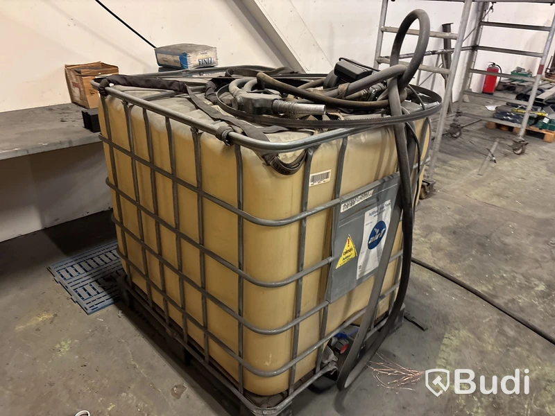 IBC-kärl med pump & handtag
