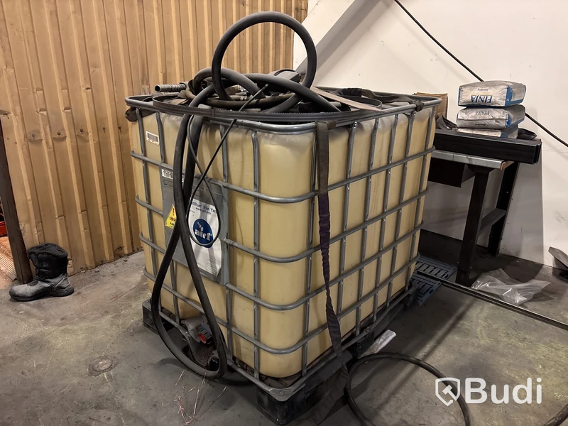 IBC-kärl med pump & handtag