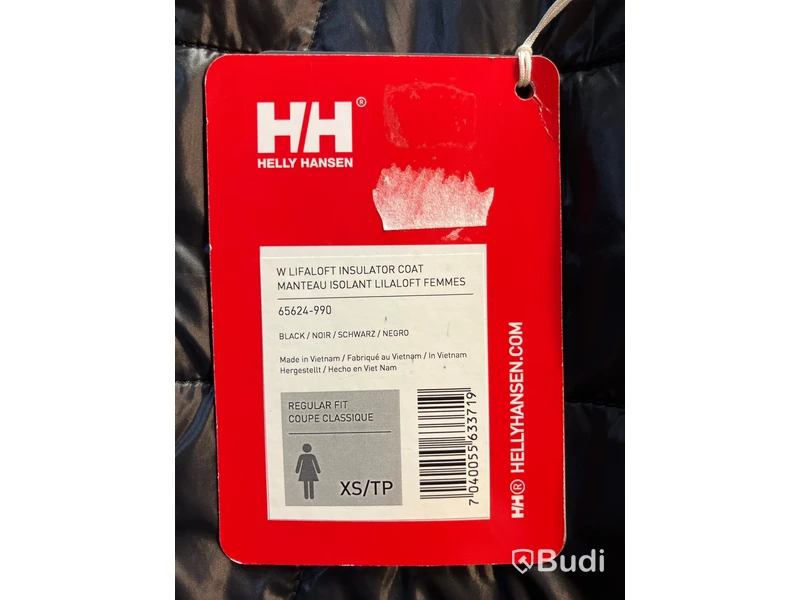 Jacka Helly Hansen Lifaloft Insulator Jacket, dam, svart stl. XS/TP