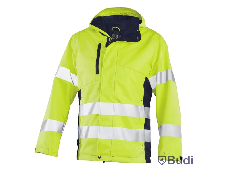 Skaljacka varsel Björnkläder, Klass 3 PES, gul/marin, stl. 3XL