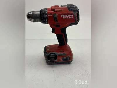 Verktygspaket Hilti, Borrskruvdragare SF 6-A22 och 2 st. Mutterdragare SIW 6AT-A22