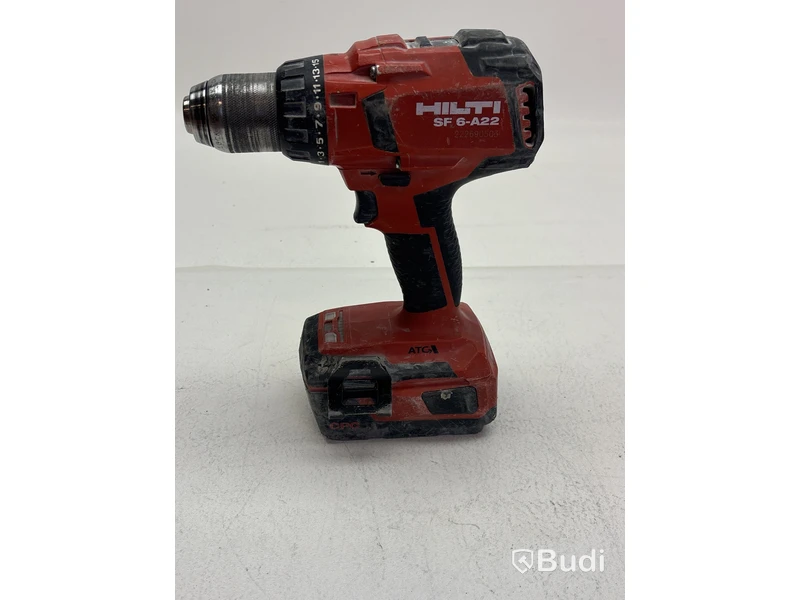 Verktygspaket Hilti, Borrskruvdragare SF 6-A22 och 2 st. Mutterdragare SIW 6AT-A22