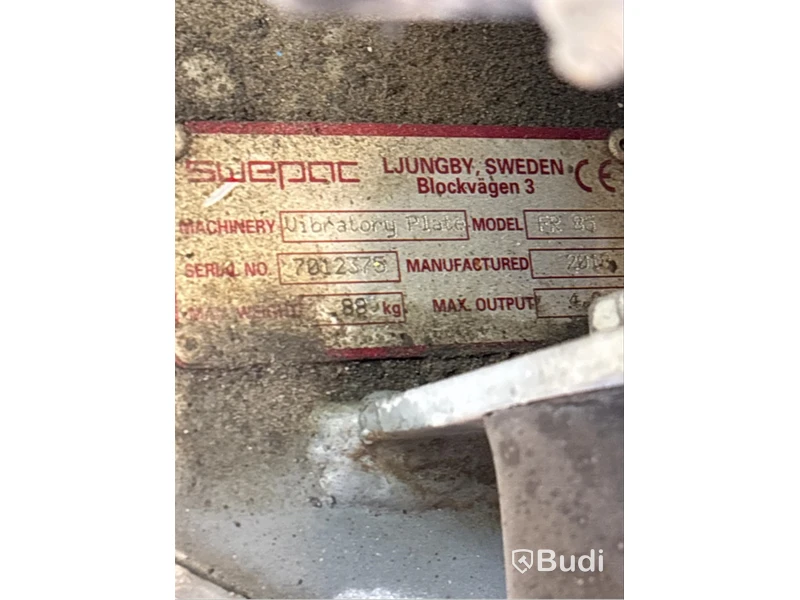 Markvibrator Swepac FR85
