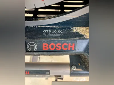 Bordsåg Bosch GTS 10XC, med stativ GTA 60W