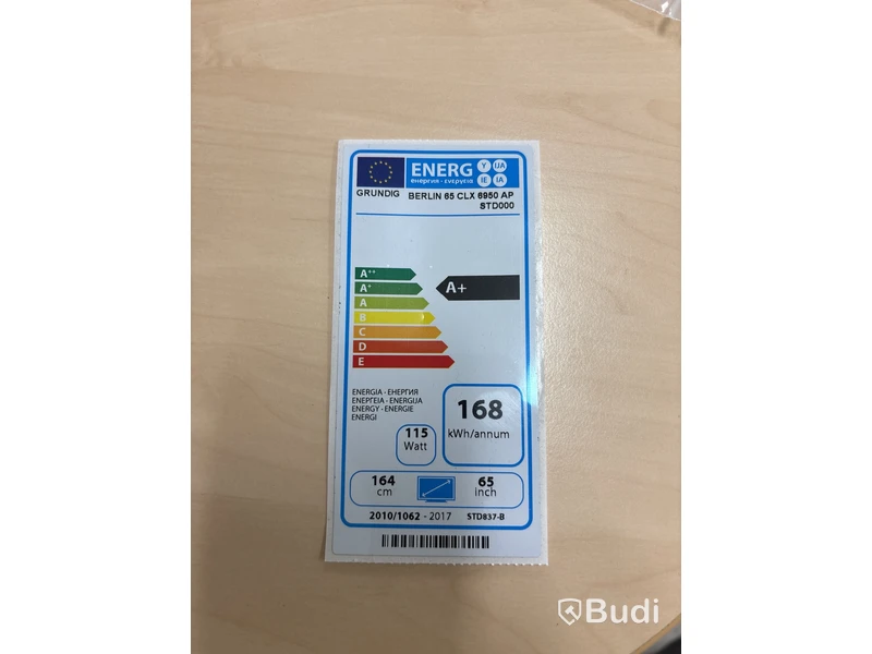 65” TV Grundig CLX 6950 AP med konferenstelefon  Logitech