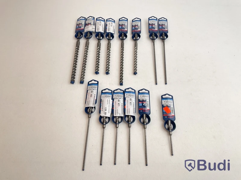 Parti med Hammarborr, Bosch, olika sorter