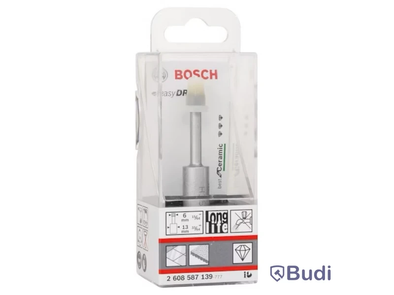 4 st. Diamantborrar Bosch, Easydry, olika storlekar