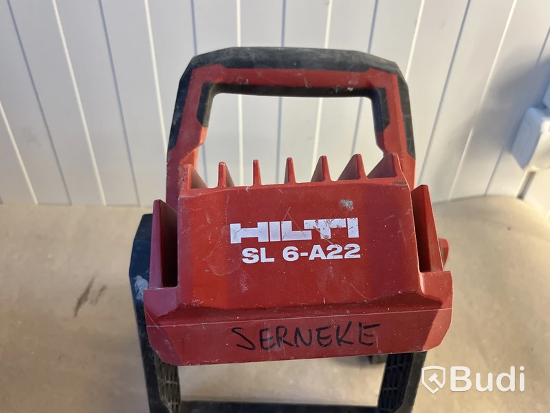 Batteridriven dammsugare, stereo & lampa Hilti