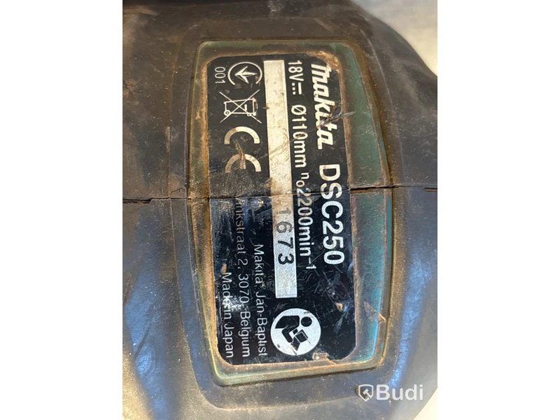 Batteridriven armeringskap Makita DSC250