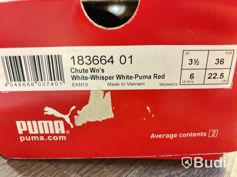 Skor Puma, Chute 183664 01, dam, stl. 36