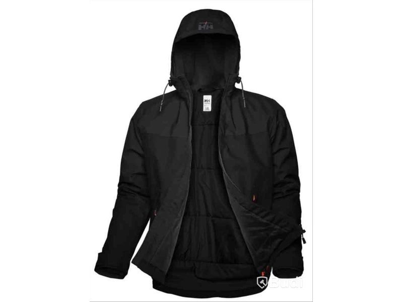 VINTERJACKA HH 73290-990 SVART, OXFORD STL 4XL