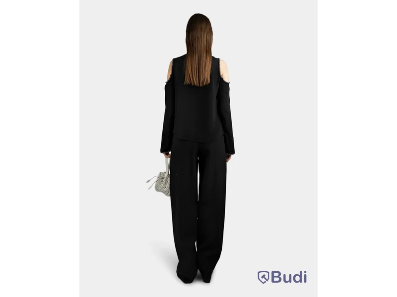 Top Nathalie Schuterman, Louisa top, svart, stl. 34