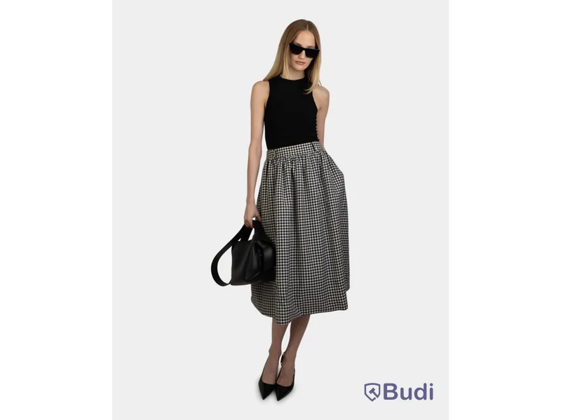 Kjol Nathalie Schuterman, Anna, svart/vit, stl. 38