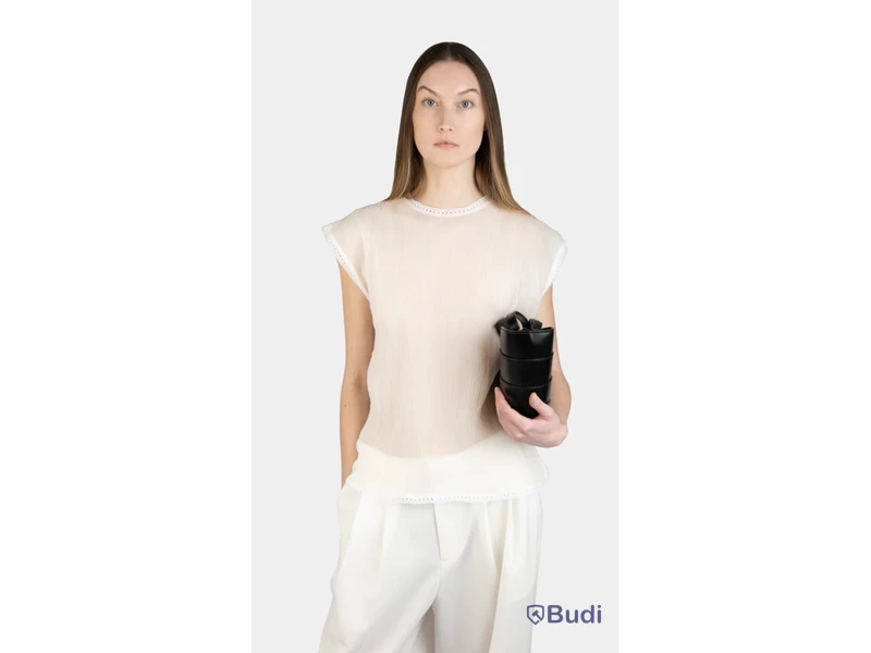 Top Nathalie Schuterman, Kali top, vit, stl. 38