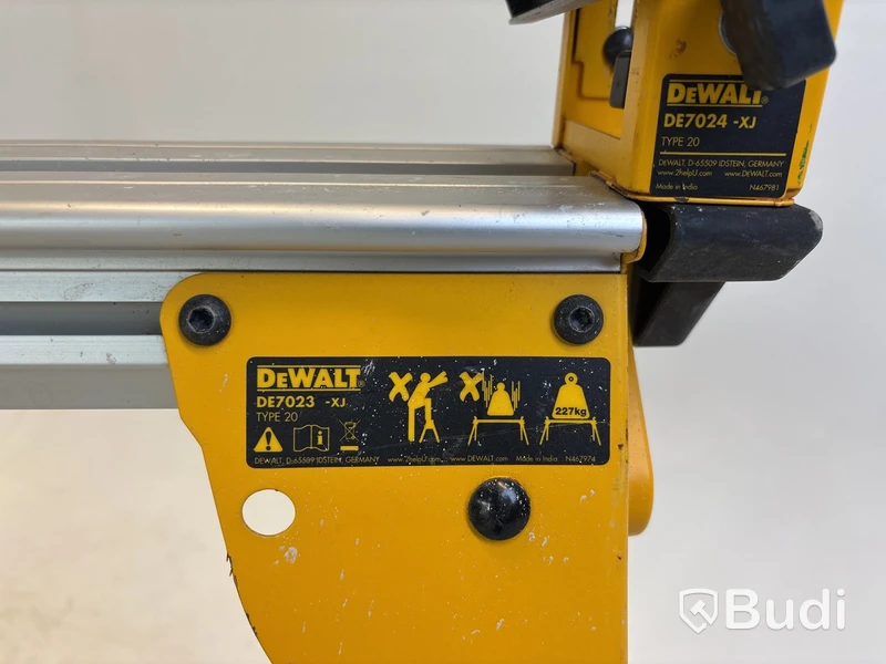Kap- och Gersåg Dewalt DW717XPS inkl. Sågbänk Dewalt DE7023