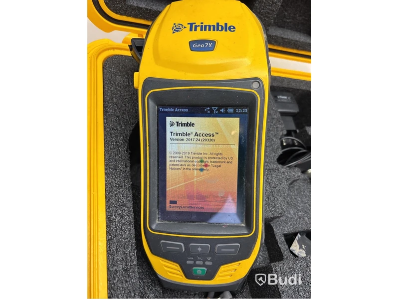 Trimtec Totalstationen Trimble S7 med TSC3, Zephyr 3,  Geo 7x och Prima med monitorering