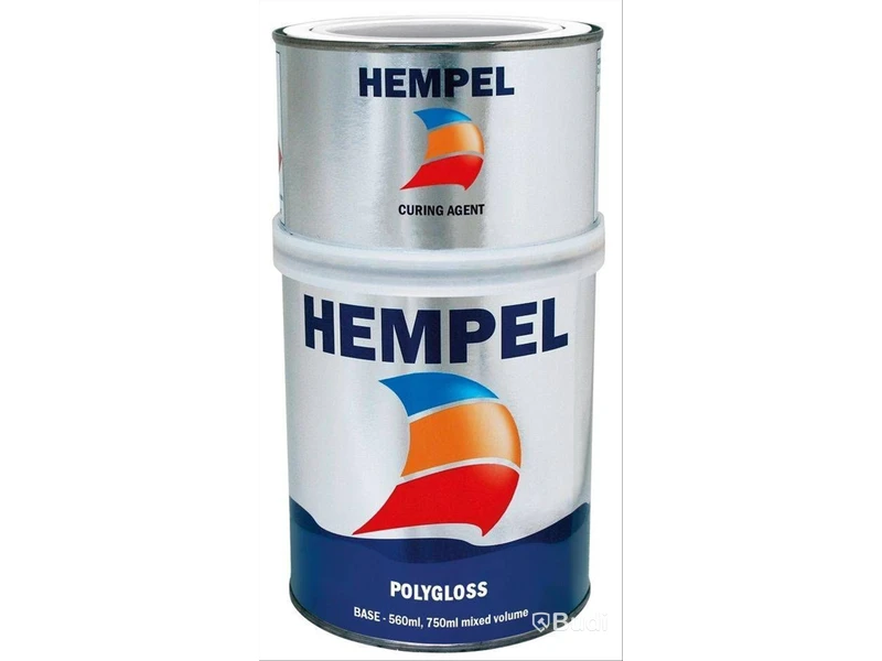 2 st. Hempel Polygloss Topcoat-Curing agent black 19990 750 ml