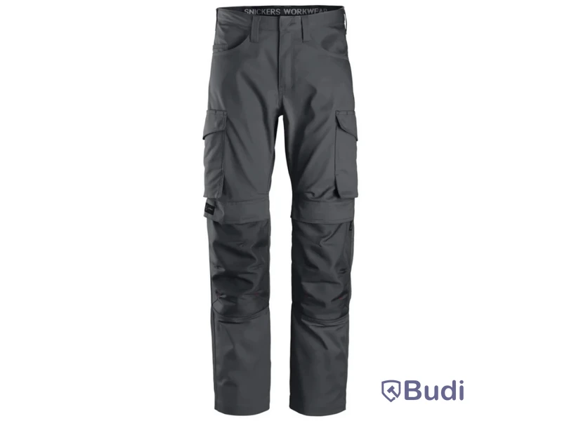 Arbetsbyxa SNICKERS WORKWEAR 6801, stålgrå, knäskyddsficka, stl. 96
